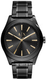 Armani Exchange Nico Analog Black Dial Black Steel Strap Watch For Men - AX7102 Buy Now By Armani Exchange