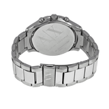 Armani Exchange Hampton Chronograph Black Dial Silver Steel Strap Watch For Men - AX2163 Buy Now By Armani Exchange