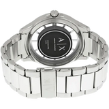 Armani Exchange Hampton Chronograph Black Dial Silver Steel Strap Watch For Men - AX2179 Buy Now By Armani Exchange