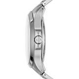 Armani Exchange Hampton Chronograph Skeleton Black Dial Silver Steel Strap Watch For Men - AX2199 Buy Now By Armani Exchange