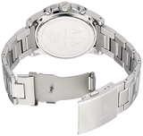 Armani Exchange Drexler Chronograph Black Dial Silver Steel Strap Watch for Men - AX2600 Buy Now By Armani Exchange