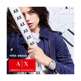 Armani Exchange Lola Quartz Silver Dial Silver Mesh Strap Watch For Women - AX5800 Buy Now By Armani Exchange