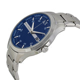 Armani Exchange Hampton Chronograph Blue Dial Silver Steel Strap Watch For Men - AX2132 Buy Now By Armani Exchange
