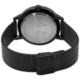 Armani Exchange Cayde Chronograph Black Dial Black Mesh Strap Watch For Men - AX2716 Buy Now By Armani Exchange