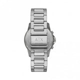 Armani Exchange Banks Chronograph Black Dial Silver Steel Strap Watch For Men - AX1720 Buy Now By Armani Exchange