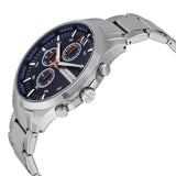 Armani Exchange Hampton Chronograph Blue Dial Silver Steel Strap Watch For Men - AX2155 Buy Now By Armani Exchange