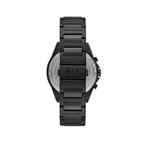 Armani Exchange Drexler Chronograph Black Dial Black Steel Strap Watch For Men - AX2639 Buy Now By Armani Exchange