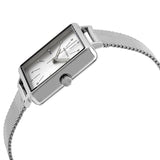 Armani Exchange Lola Quartz Silver Dial Silver Mesh Strap Watch For Women - AX5800 Buy Now By Armani Exchange