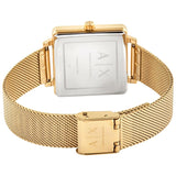 Armani Exchange Lola Quartz Gold Dial Gold Mesh Strap Watch For Women - AX5801 Buy Now By Armani Exchange