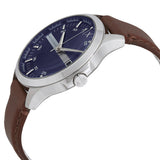 Armani Exchange Hampton Chronograph Blue Dial Brown Leather Strap Watch For Men - AX2133 Buy Now By Armani Exchange