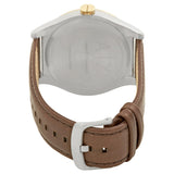 Armani Exchange Nico Quartz Blue Dial Brown Leather Strap Watch For Men - AX2334 Buy Now By Armani Exchange