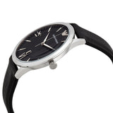Emporio Armani Giovanni Analog Black Dial Black Leather Strap Watch For Men - AR11210 Buy Now By Emporio Armani