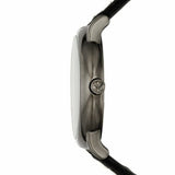 Emporio Armani Luigi Analog Brown Dial Black Leather Strap Watch For Men - AR11156 Buy Now By Emporio Armani