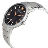 Emporio Armani Renato Quartz Grey Dial Silver Steel Strap Watch For Men - AR2514 Buy Now By Emporio Armani