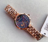 Emporio Armani Arianna Black Dial Rose Gold Stainless Steel Watch For Women - AR11197 Buy Now By Emporio Armani