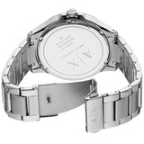 Armani Exchange Hampton Chronograph Blue Dial Silver Steel Strap Watch For Men - AX2132 Buy Now By Armani Exchange