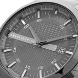 Armani Exchange Hampton Chronograph Grey Dial Grey Steel Strap Watch For Men - AX2135 Buy Now By Armani Exchange