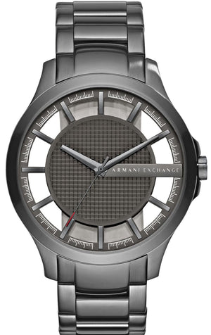 Armani Exchange Hampton Chronograph Grey Dial Grey Steel Strap Watch For Men - AX2188 Buy Now By Armani Exchange