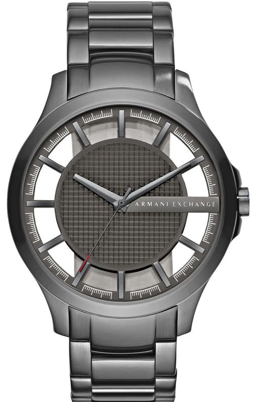 Armani Exchange Hampton Chronograph Grey Dial Grey Steel Strap Watch For Men - AX2188 Buy Now By Armani Exchange