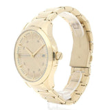 Armani Exchange Hampton Chronograph Gold Dial Gold Steel Strap Watch For Men - AX2415 Buy Now By Armani Exchange
