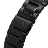 Armani Exchange Chronograph Black Dial Black Steel Strap Watch For Men - AX2429 Buy Now By Armani Exchange