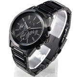 Armani Exchange Drexler Chronograph Black Dial Black Steel Strap Watch For Men - AX2601 Buy Now By Armani Exchange