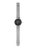 Armani Exchange Cayde Chronograph Black Dial Silver Mesh Strap Watch For Men - AX2714 Buy Now By Armani Exchange