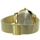 Armani Exchange Cayde Chronograph Black Dial Gold Mesh Strap Watch For Men - AX2715 Buy Now By Armani Exchange