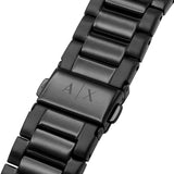Armani Exchange Cayde Multicolor Dial Black Steel Strap Watch For Men - AX2725 Buy Now By Armani Exchange