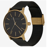 Armani Exchange Lola Three Hand Black Dial Black Mesh Strap Watch For Women - AX5548 Buy Now By Armani Exchange
