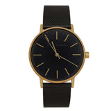Armani Exchange Lola Three Hand Black Dial Black Mesh Strap Watch For Women - AX5548 Buy Now By Armani Exchange