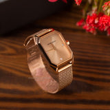 Emporio Armani Joy Quartz Rose Gold Dial Rose Gold Mesh Bracelet Watch For Women - AR11347 Buy Now By Emporio Armani