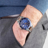 Maserati SFIDA Quartz Blue Dial Stainless Steel 44mm Watch For Men - R8853140003 Buy Now By Maserati