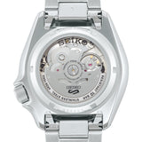 Seiko 5 Sports Petrol Blue Checker Flag Special Edition Blue Dial Silver Steel Strap Watch For Men - SRPK65K1 Buy Now By Seiko