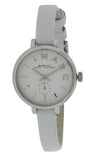 Marc Jacobs Sally White Dial White Leather Strap Watch for Women - MBM1350 Buy Now By Marc Jacobs