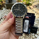 Tommy Hilfiger Luca Chronograph Blue Dial Silver Steel Strap Watch For Men - 1710492 Buy Now By Tommy Hilfiger