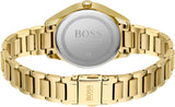 Hugo Boss Grand Course Gold Dial Gold Steel Strap Watch for Women - 1502584 Buy Now By Hugo Boss