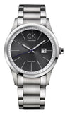 Calvin Klein Bold Black Dial Silver Steel Strap Watch for Men - K2246107 Buy Now By Calvin Klein