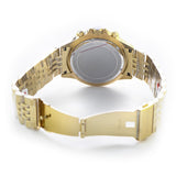 Michael Kors Bayville Chronograph Black Dial Gold Steel Strap Watch For Men - MK8726 Buy Now By Michael Kors