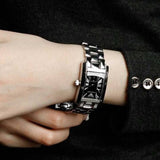 Emporio Armani Classic Black Dial Silver Stainless Steel Watch For Women - AR0157 Buy Now By Emporio Armani