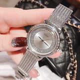 Guess Quartz Silver Dial Willow Stainless Steel Mesh Bracelet Watch For Women - W0836L2 Buy Now By Guess