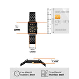 Fossil Raquel Black Dial Black Metal Bracelet Watch for Women - ES5385 Authentic Buy Shop Now