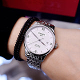 Tissot Le Locle Automatic Cosc White Dial Silver Steel Strap Watch For Men - T006.408.11.037.00 Buy Now By Tissot