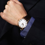 Tissot T Classic Carson White Dial Brown Leather Strap Watch For Men - T085.410.36.013.00 Buy Now By Tissot