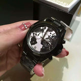 Michael Kors Bradshaw Hungry Black Dial Black Steel Strap Watch for Women - MK6271 Buy Now By Michael Kors