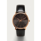 Calvin Klein Posh Black Dial Black Leather Strap Watch for Men - K8Q316C3 Buy Now By Calvin Klein