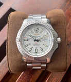 Breitling Colt Automatic Silver Dial Black Leather Mens Watch - A1738811/G791/173A Buy Now By Breitling