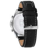 Tommy Hilfiger Parker Chronograph Quartz Grey Dial Black Leather Strap Watch For Men - 1791838 Buy Now By Tommy Hilfiger