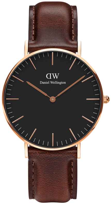 Daniel Wellington Petite St Mawes Black Dial Brown Leather Strap Watch For Women - DW00100169 Buy Now By Daniel Wellington
