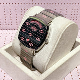 Gucci Grip Quartz Silver Dial Silver Steel Strap Watch For Women - YA157438 Buy Now By Gucci